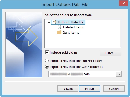 How to Import PST file in MS Outlook Email Client